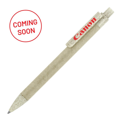 Eco Pen Ballpoint Paper Wheat Jade