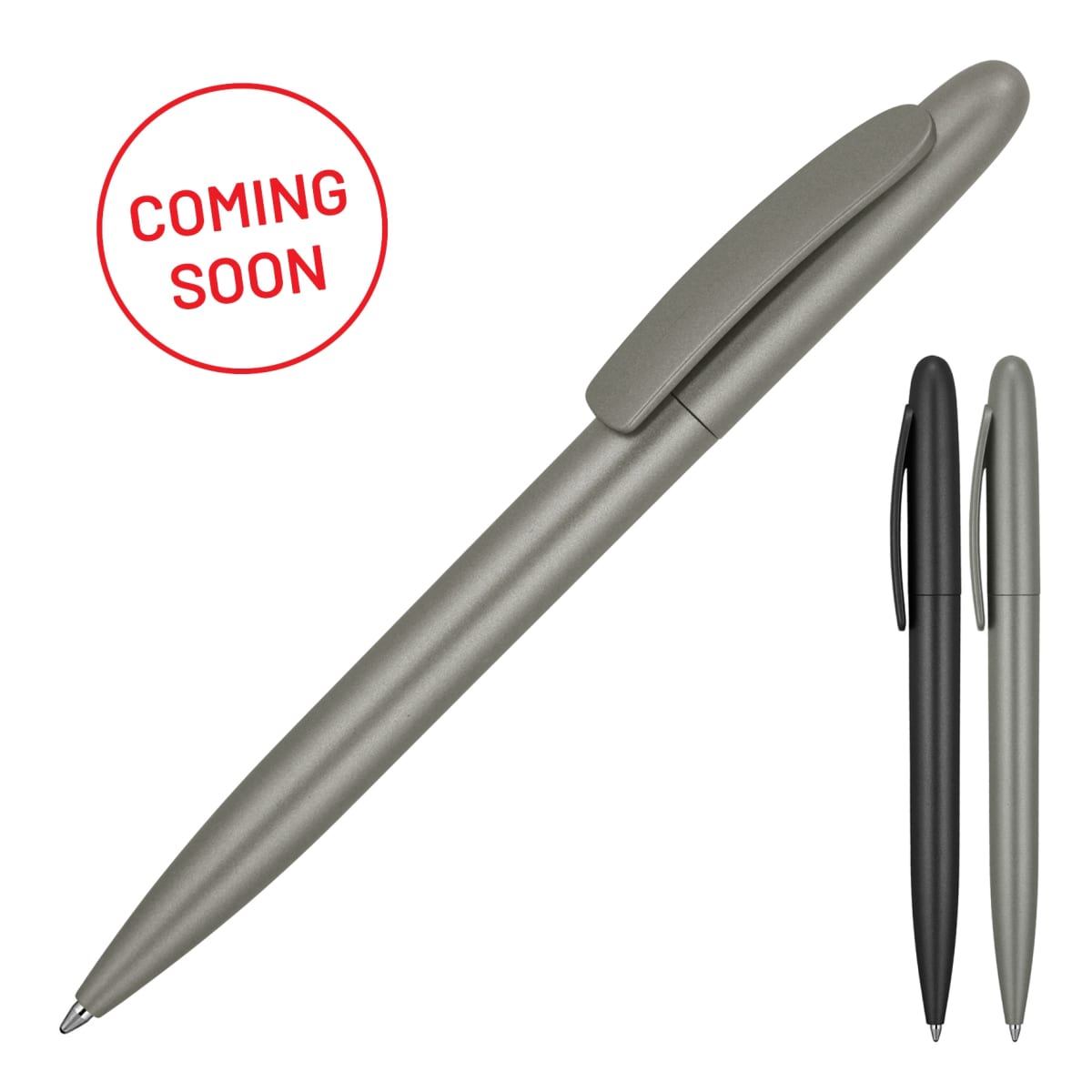 Plastic Pen Ballpoint Matte Sierra