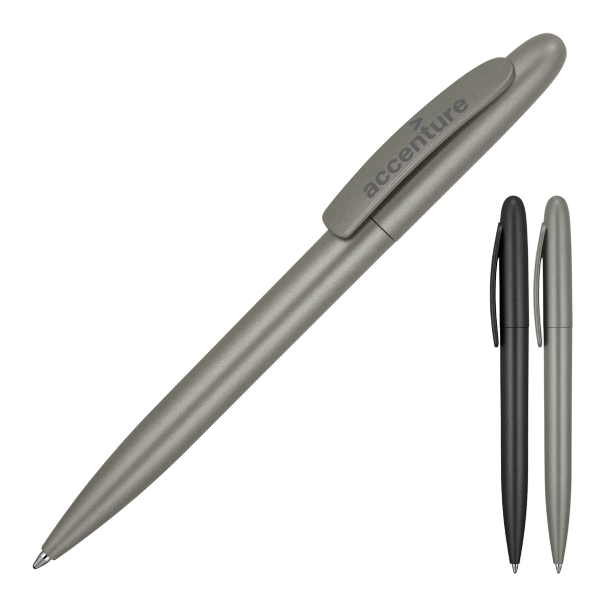 Plastic Pen Ballpoint Matte Sierra