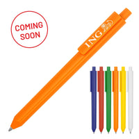 Plastic Pen Ballpoint Matte Triangular Phoenix