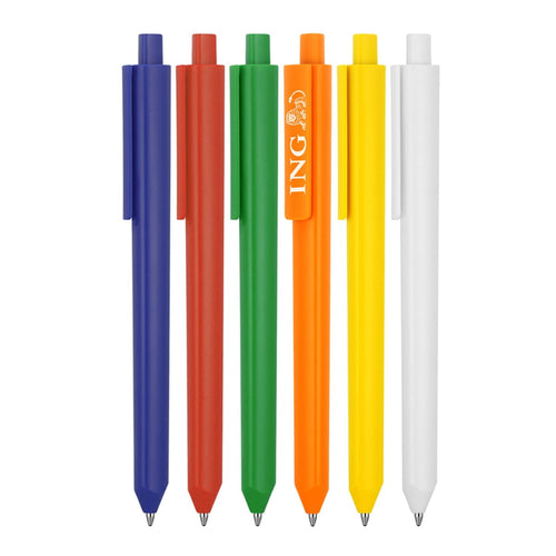 Plastic Pen Ballpoint Matte Triangular Phoenix