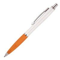 Plastic Pen Ballpoint White Yonna