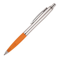 Plastic Pen Ballpoint Silver Yonna