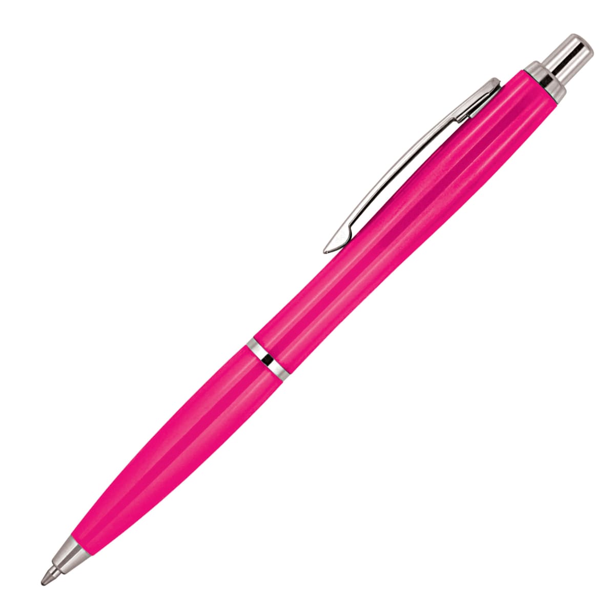 Plastic Pen Ballpoint Solid Colours Yonna