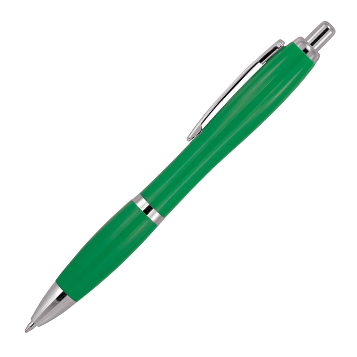 Plastic Pen Ballpoint Solid Colours Cara