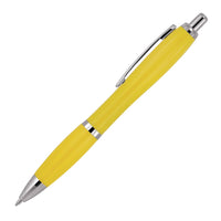 Plastic Pen Ballpoint Solid Colours Cara