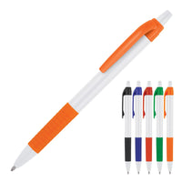 Plastic Pen Ballpoint White Zoey