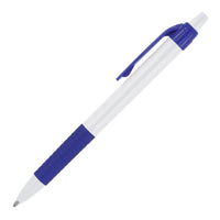 Plastic Pen Ballpoint White Zoey