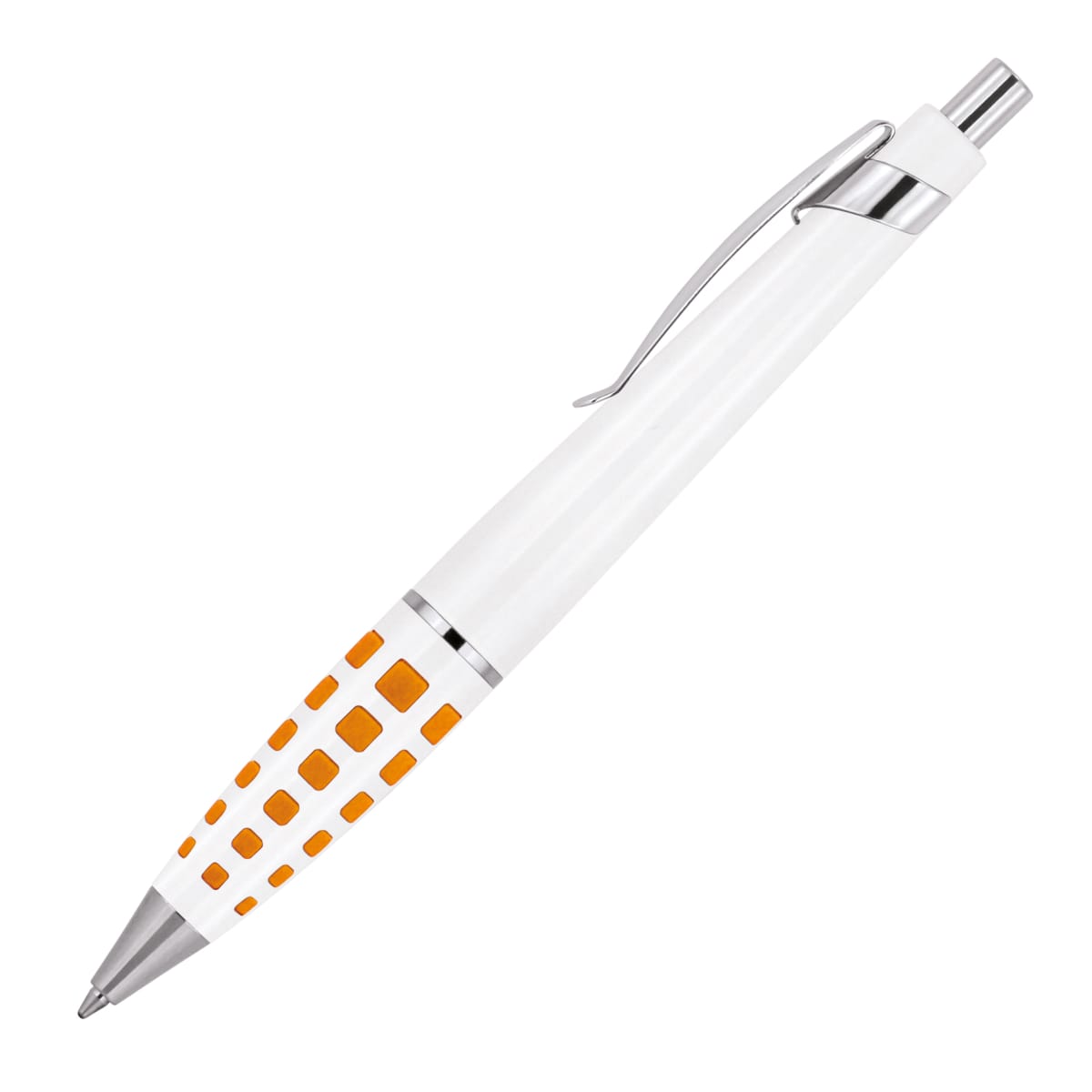 Metal Pen Ballpoint Prestige White Bobby