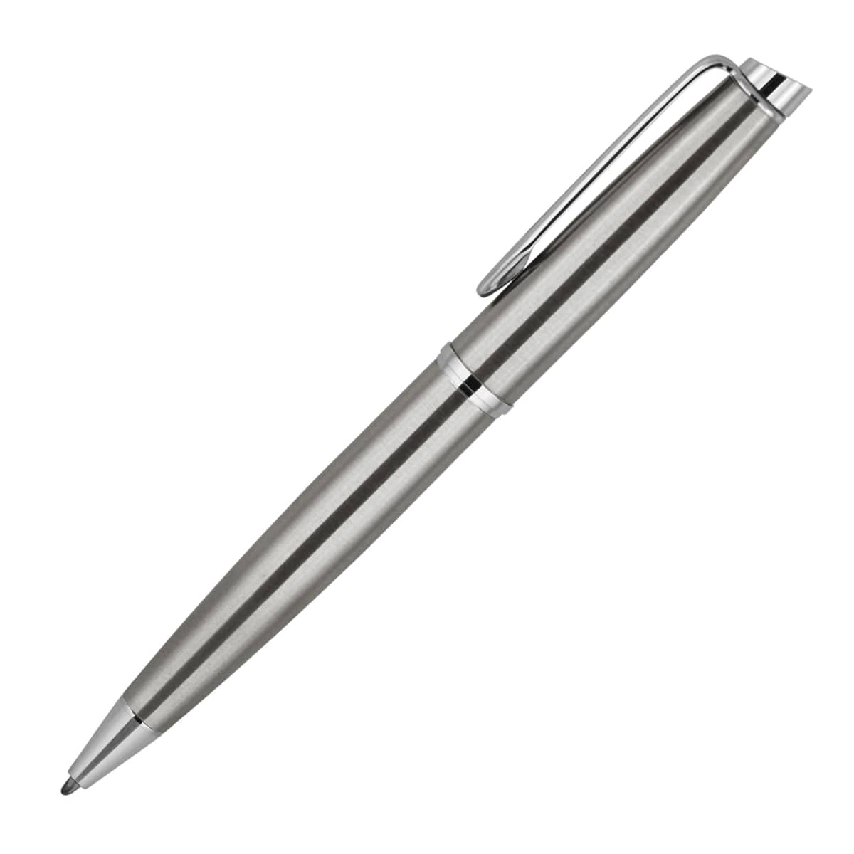 Metal Pen Ballpoint Prestige Chrome Trim Hubert