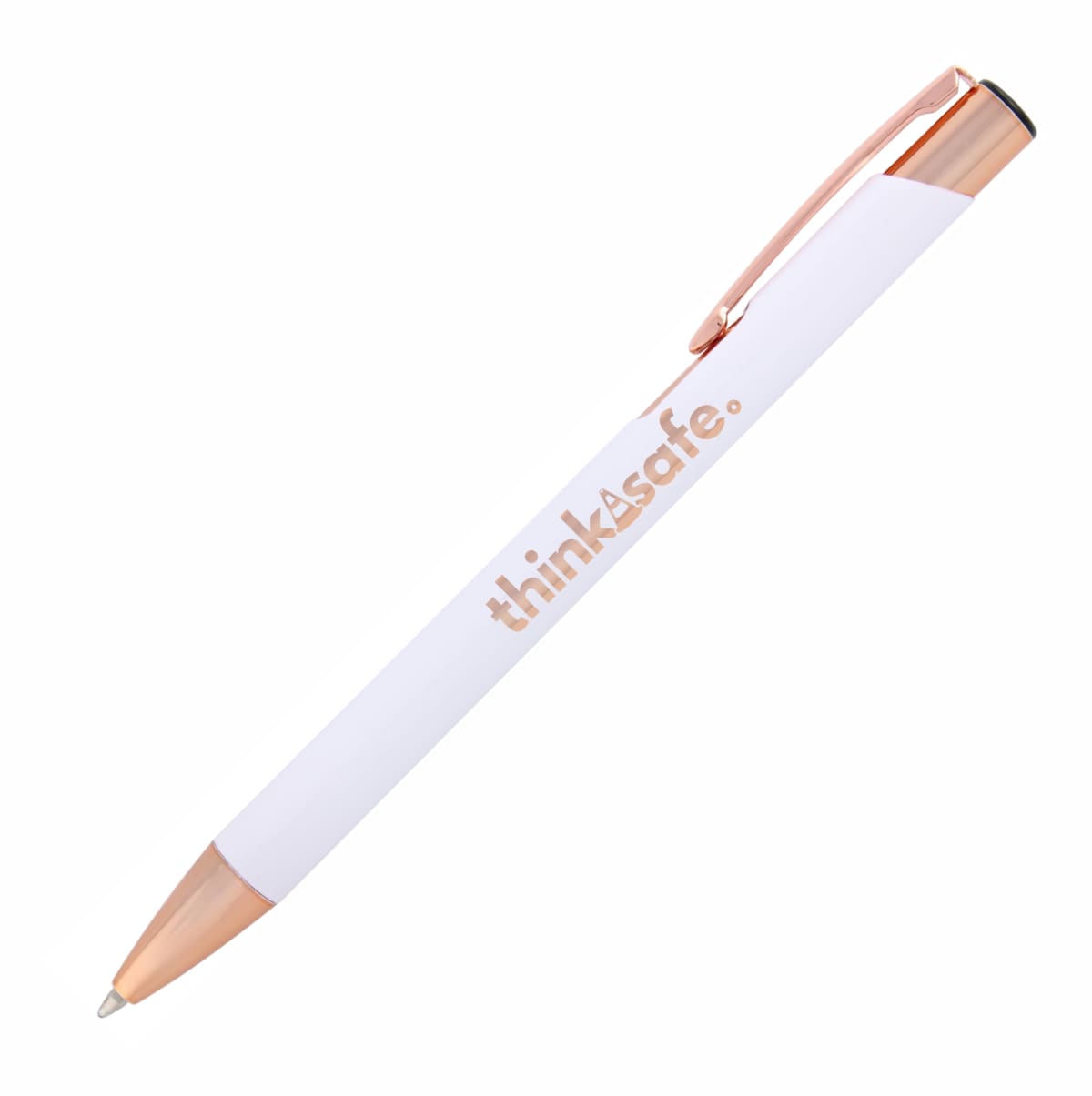 Executive Metal Pen Ballpoint Rose Gold Trim Julia