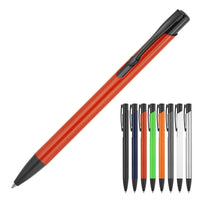 Metal Pen Ballpoint Executive EU Black Trim Julia