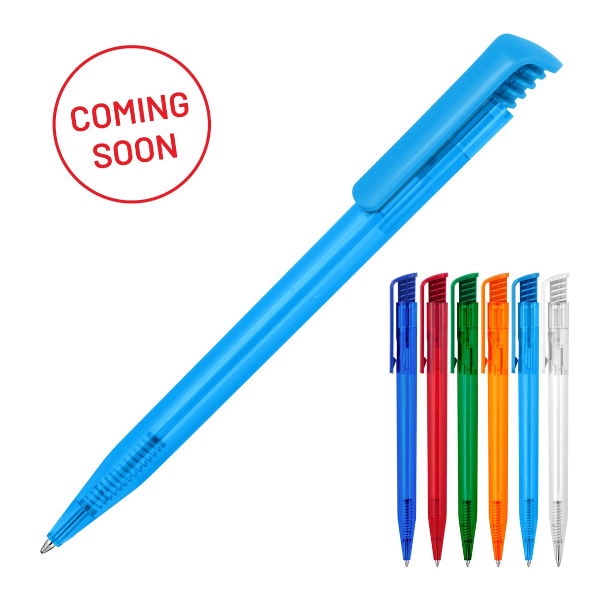 Plastic Pen Ballpoint Transparent Tia