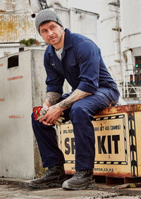 Mens Lightweight Cotton Drill Overall