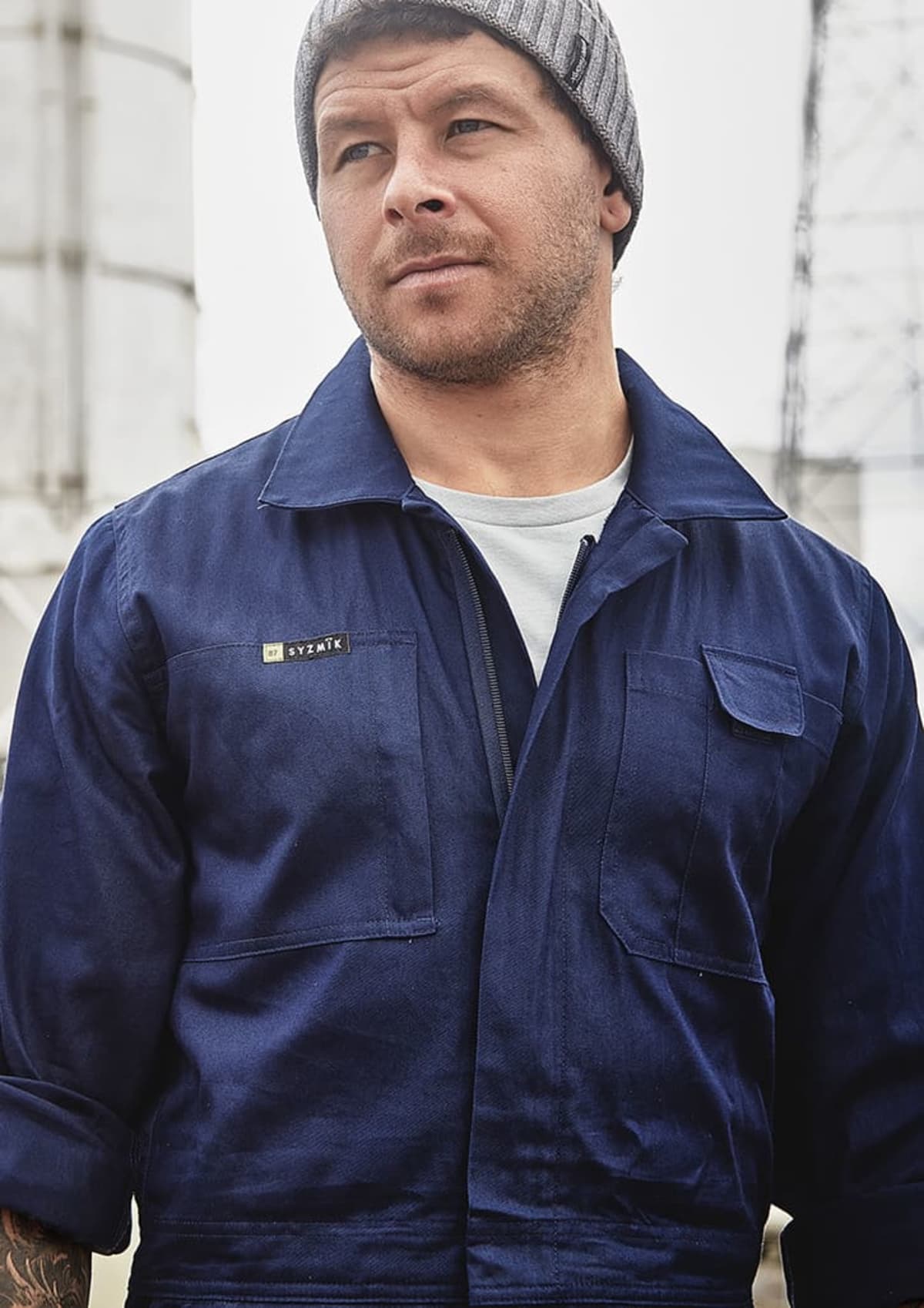 Mens Lightweight Cotton Drill Overall