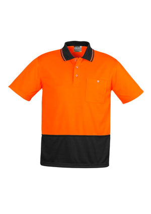 Unisex Hi Vis Basic Short Sleeve Polo