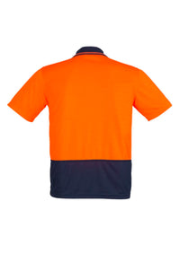 Unisex Hi Vis Basic Short Sleeve Polo