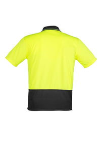 Unisex Hi Vis Basic Short Sleeve Polo