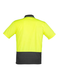 Unisex Hi Vis Basic Short Sleeve Polo