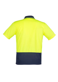 Unisex Hi Vis Basic Short Sleeve Polo
