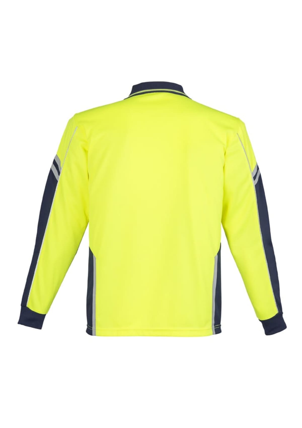Mens Hi Vis Squad Long Sleeve Polo