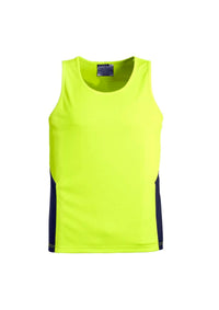 Mens Hi Vis Squad Singlet