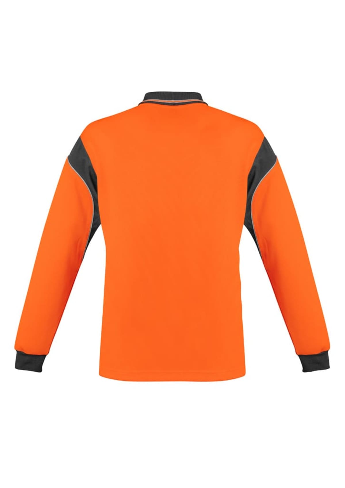 Mens Hi Vis Aztec Long Sleeve Polo
