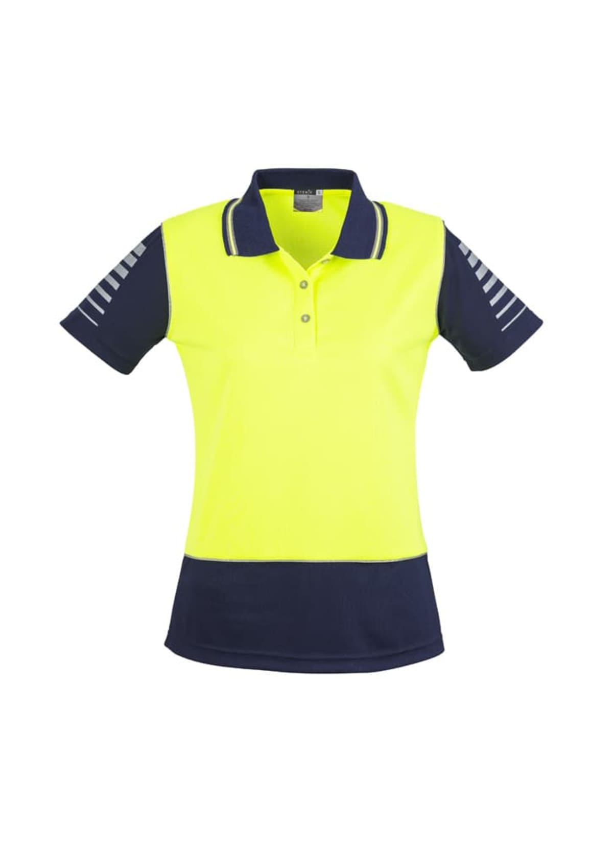 Womens Hi Vis Zone Short Sleeve Polo