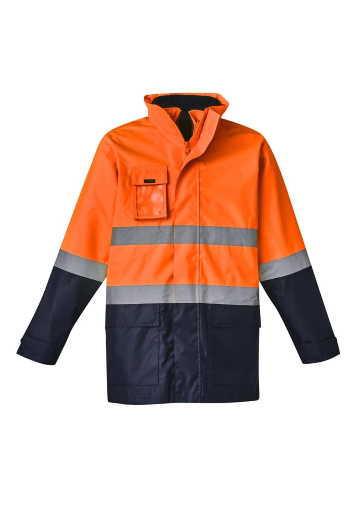Mens Hi Vis Basic 4 In 1 Waterproof Jacket