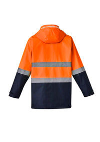 Mens Hi Vis Basic 4 In 1 Waterproof Jacket
