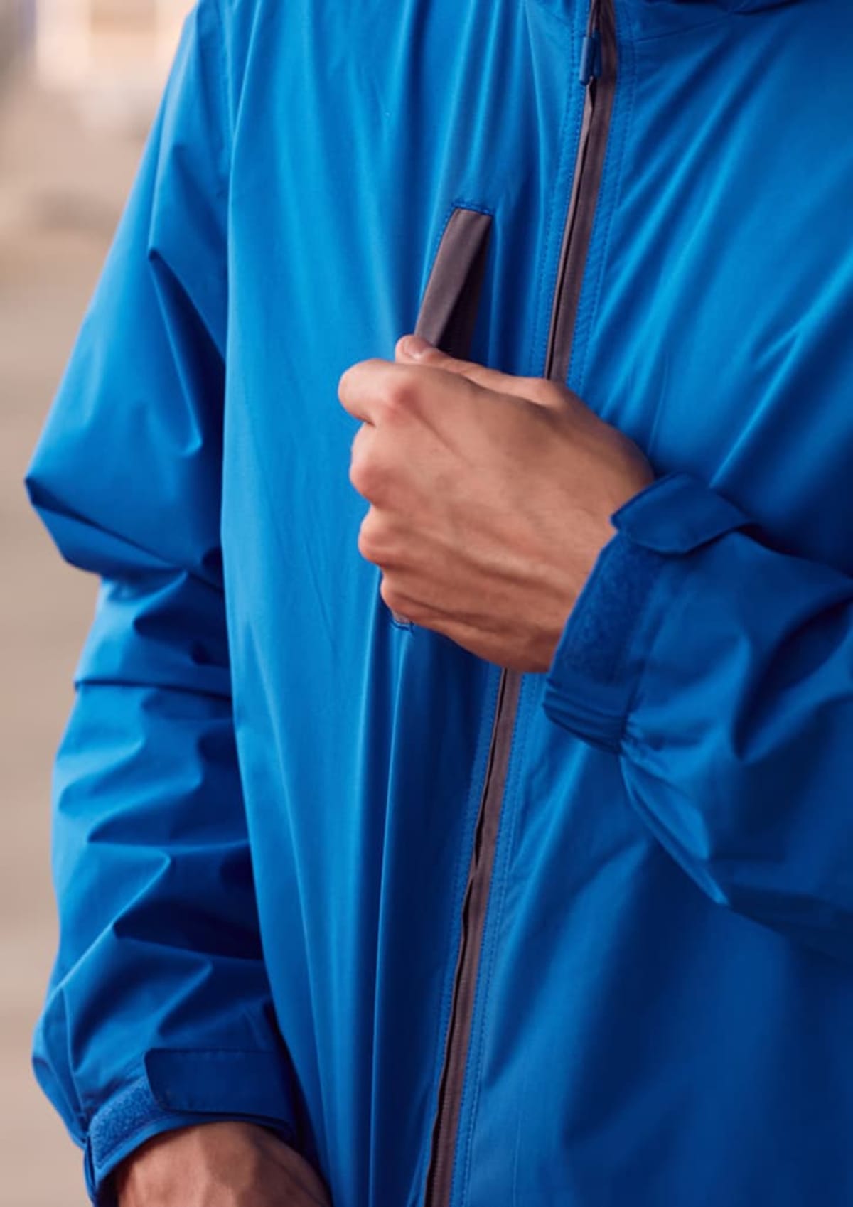 Unisex Super Light Packable Rain Jacket