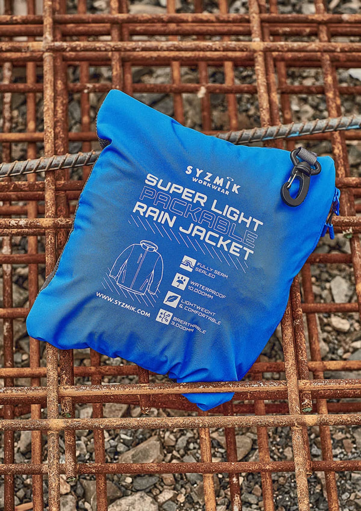 Unisex Super Light Packable Rain Jacket