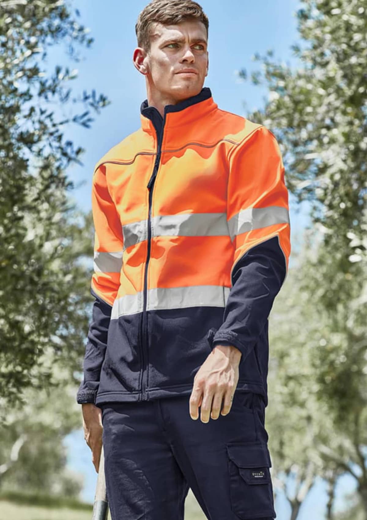 Unisex Hi Vis Softshell Jacket