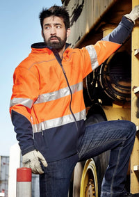 Unisex Hi Vis Softshell Jacket