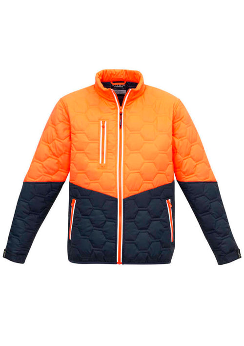 Unisex Hexagonal Puffer Jacket