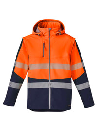 Unisex Streetworx 2 In 1 Stretch Softshell Jacket