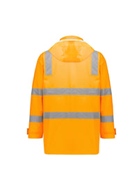 Unisex Hi Vis VIC Rail 4 In 1 Waterproof Jacket