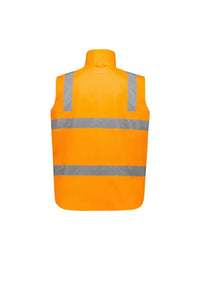 Unisex Hi Vis VIC Rail 4 In 1 Waterproof Jacket