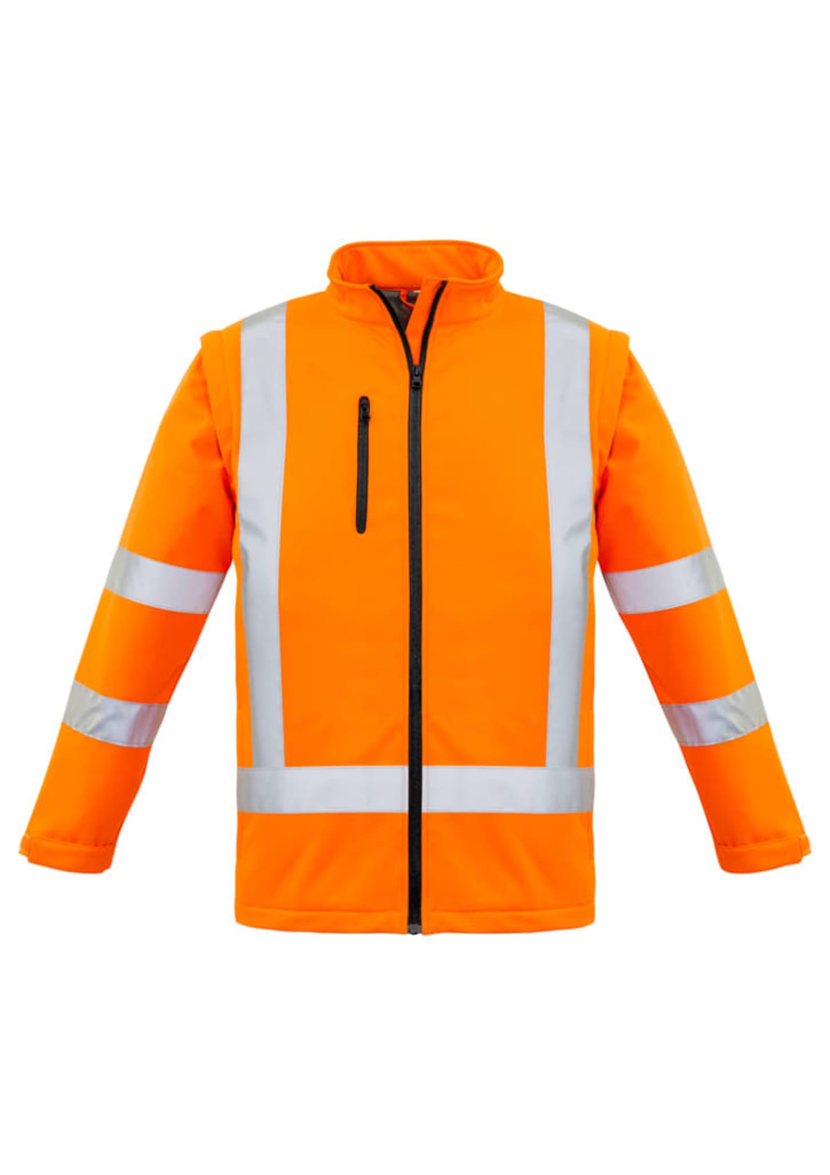 Unisex Hi Vis X Back 2 In 1 Softshell Jacket
