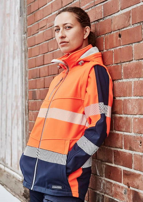 Womens Streetworx 2 In 1 Stretch Softshell Jacket