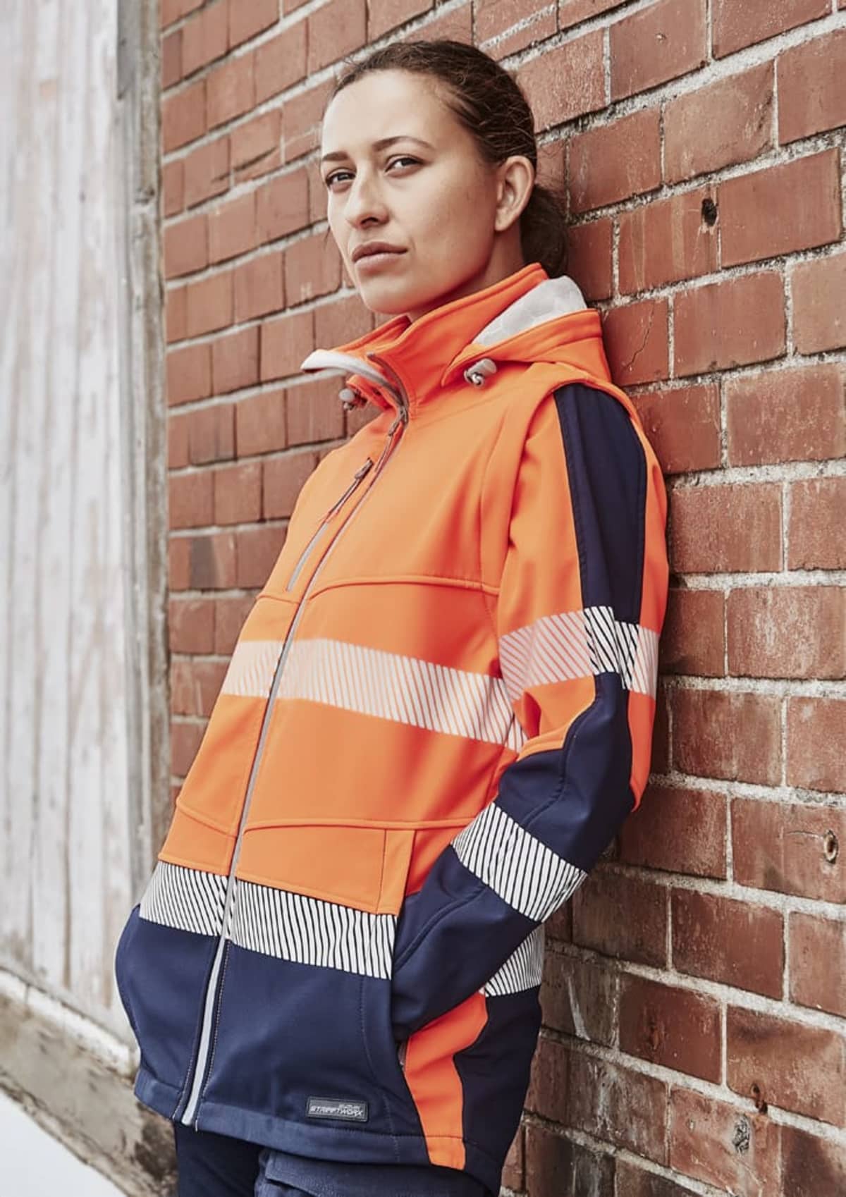 Womens Streetworx 2 In 1 Stretch Softshell Jacket