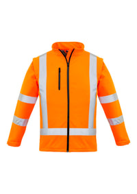 Womens Hi Vis NSW Rail X Back 2 In 1 Softshell Jacket