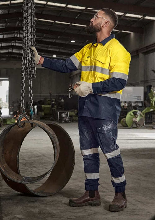 Mens Essential Stretch Taped Cargo Pant - Cuffed