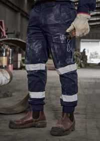 Mens Essential Stretch Taped Cargo Pant - Cuffed