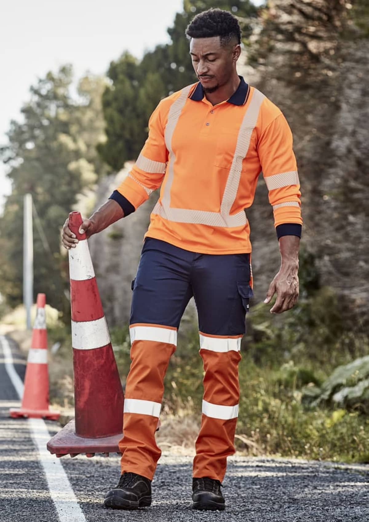 Mens Bio Motion Hi Vis Taped Pant