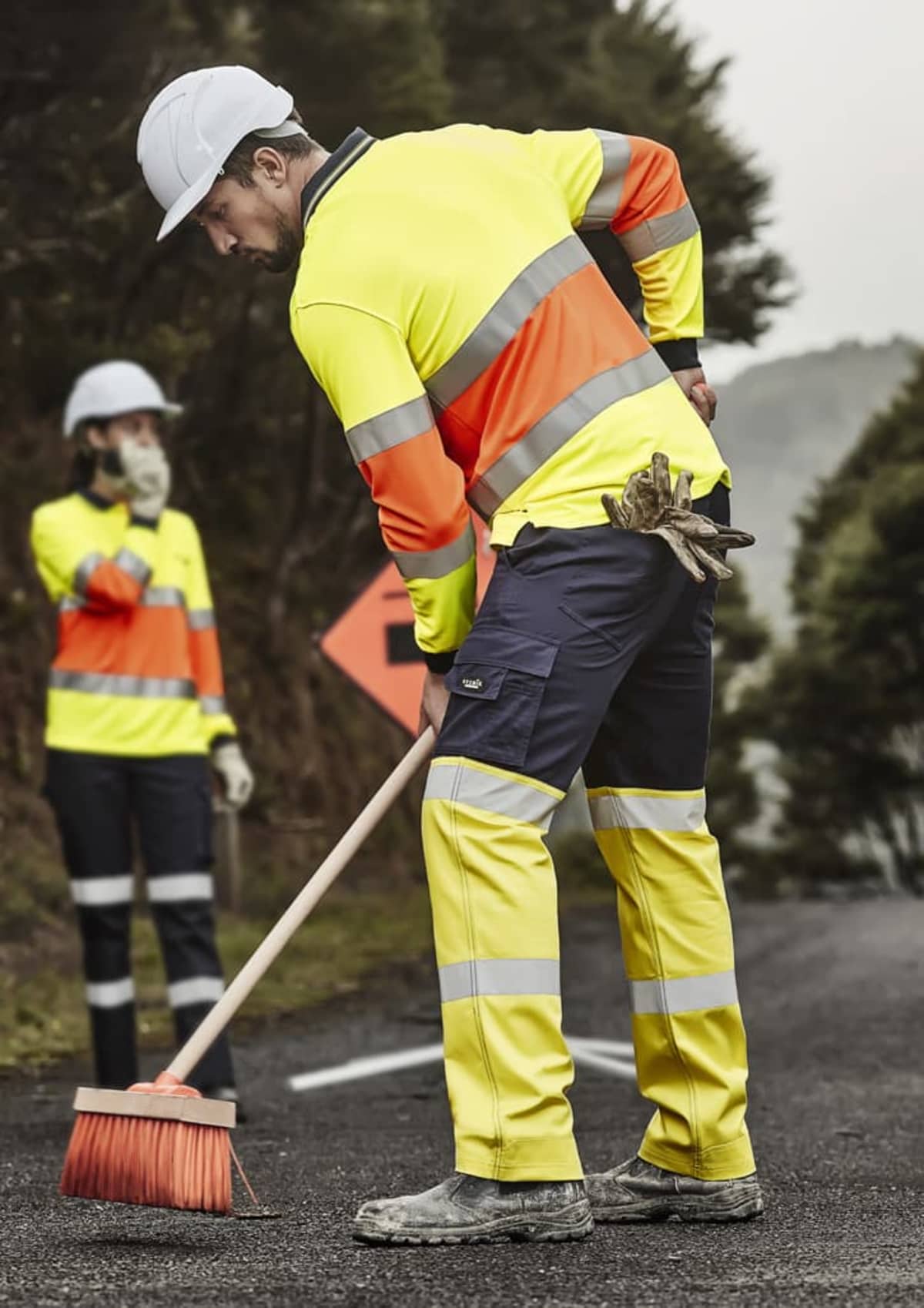 Mens Bio Motion Hi Vis Taped Pant