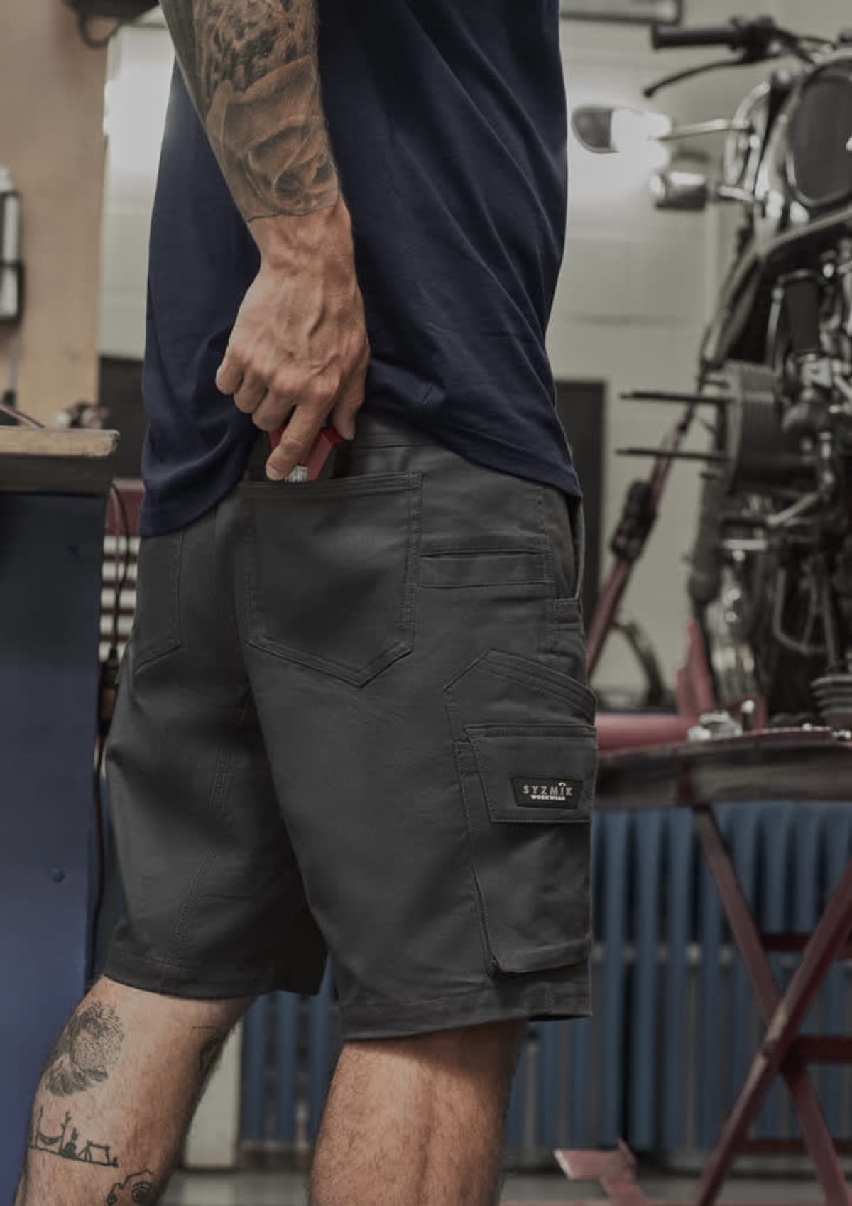 Mens Rugged Cooling Stretch Short