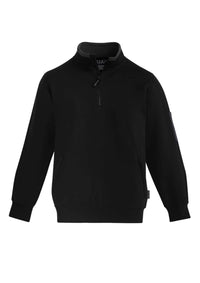 Unisex 1/4 Zip Brushed Fleece Pullover