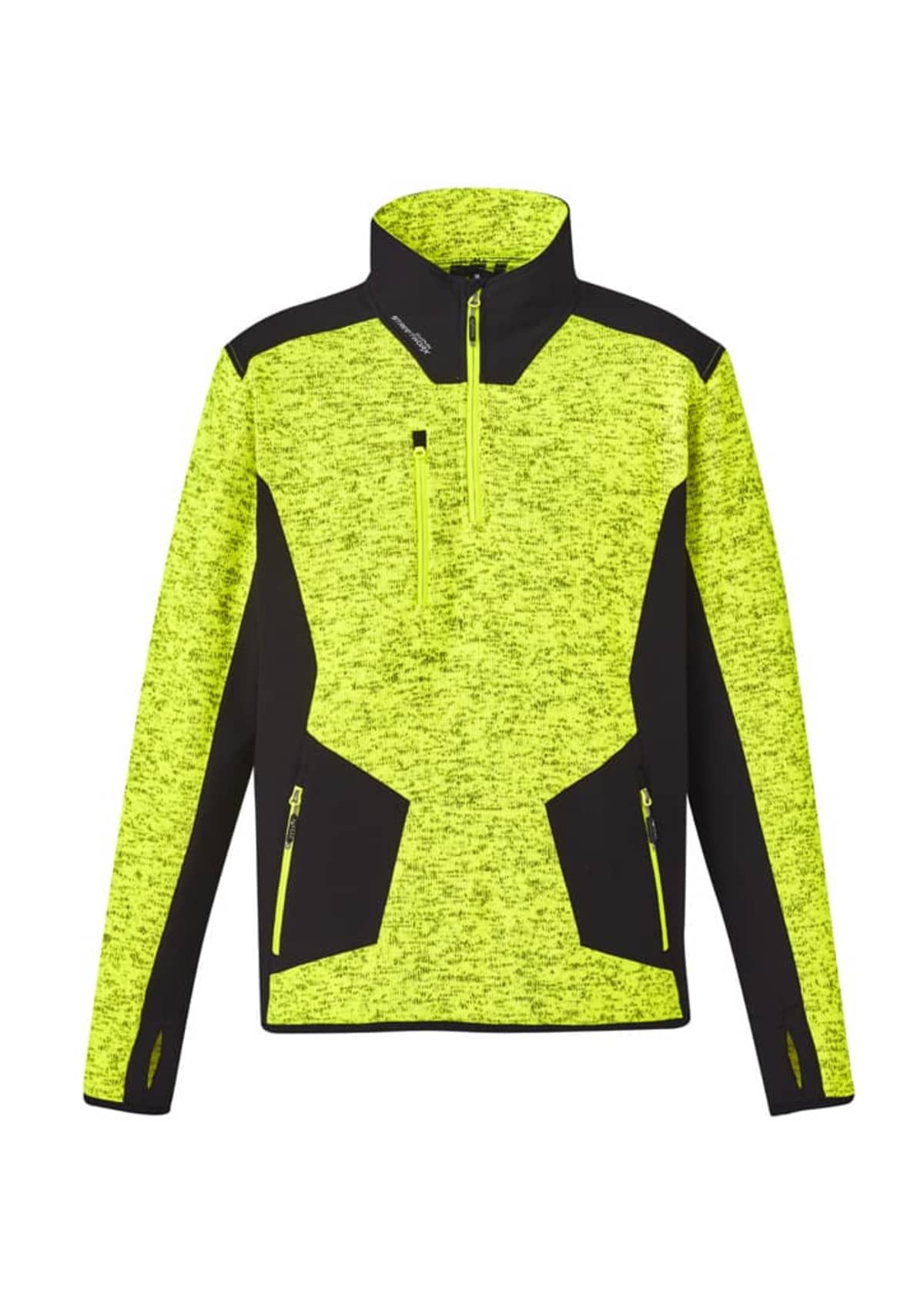 Unisex Streetworx Reinforced Knit 1/2 Zip Pullover