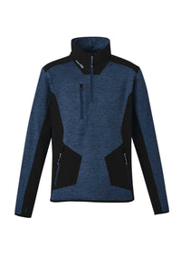 Unisex Streetworx Reinforced Knit 1/2 Zip Pullover